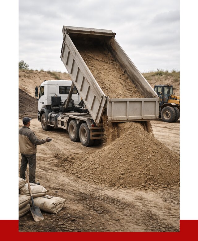 Доставка самосвалом 20 кубов в Энгельс от 7994 р. | ПРОНЕРУДЭнг