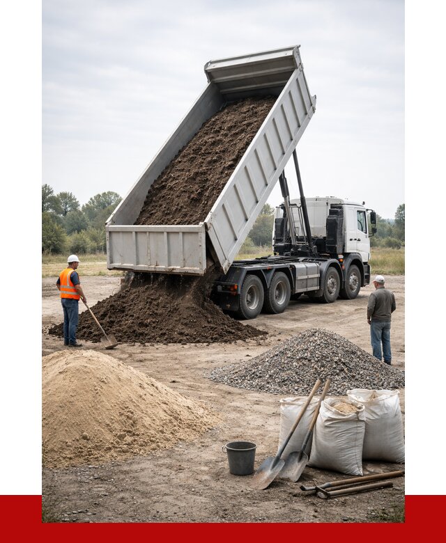 Доставка самосвалом 30 кубов в Энгельс от 9060 р. | ПРОНЕРУДЭнг