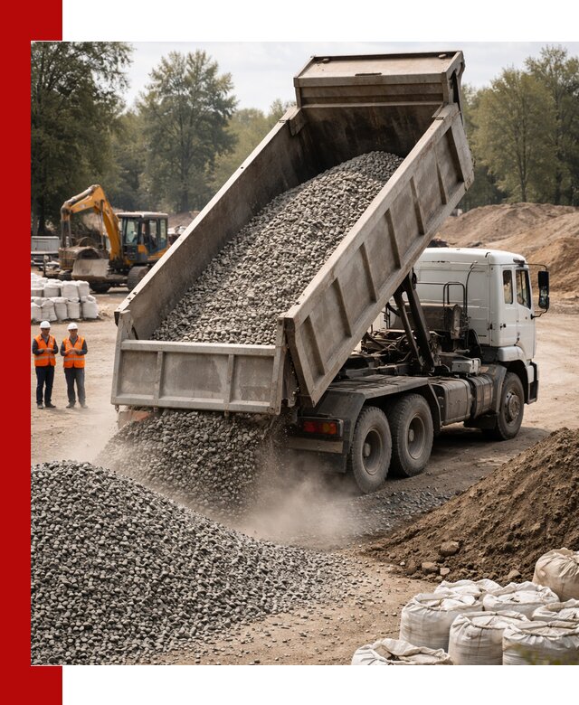 Аренда самосвала в Энгельс для доставки сыпучих и нерудных материалов