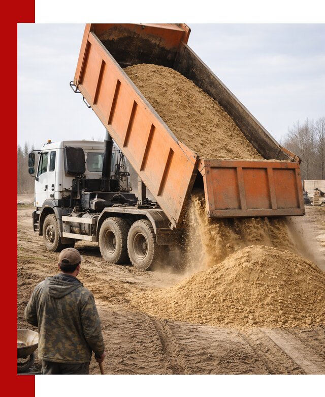 Аренда самосвала 20 тонн для перевозки грузов в Энгельс