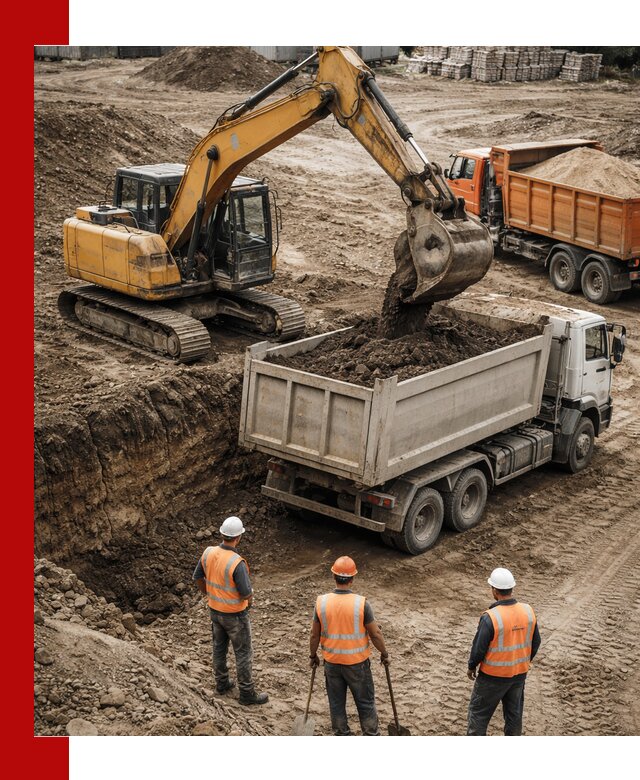 Разработка грунта для строительства и благоустройства в Энгельс