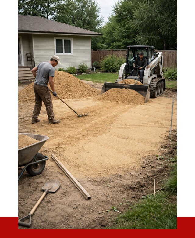 Отсыпка участка песком в Энгельс, от 2665 р., ПРОНЕРУДЭнг